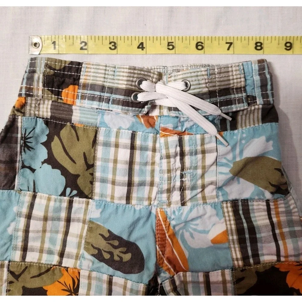 Gymboree 2011‎ Rhino Cutie Patchwork Shorts Size 12-18 Mo